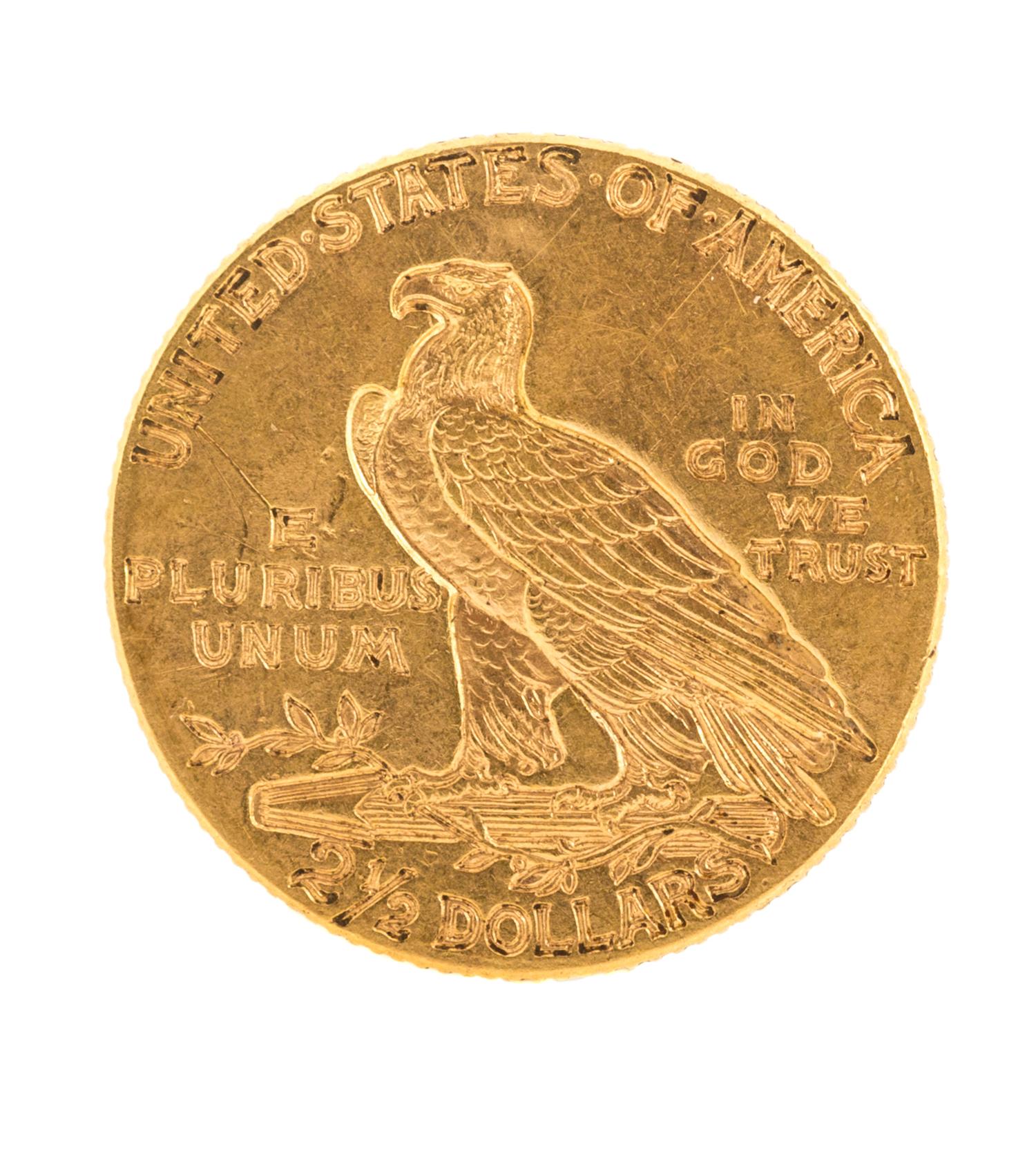 United States of America (1915), Gold $2.50 Quarter Eagle — Gold Quarter Eagle $2.50