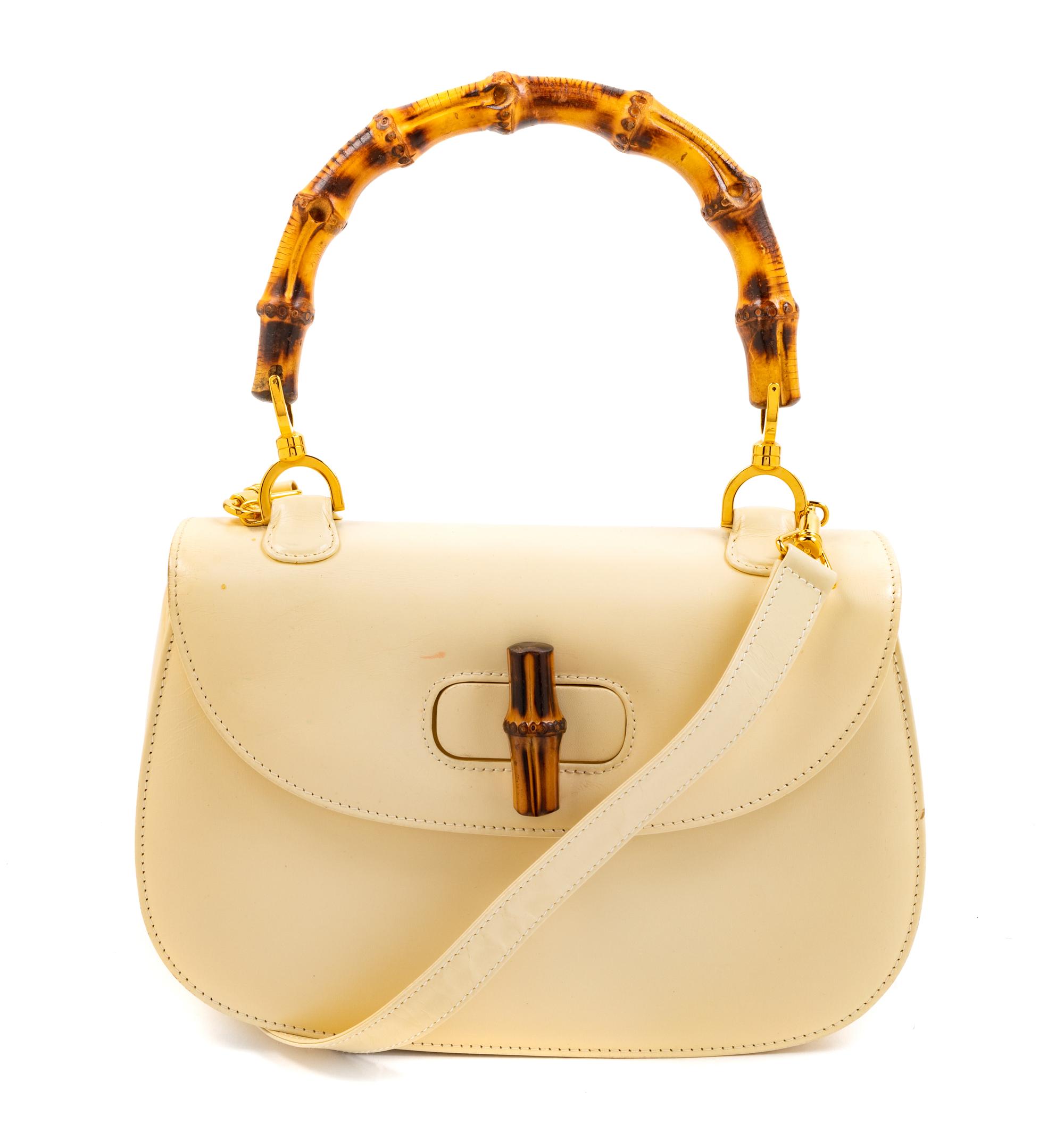 Gucci Cream Handbag, 1990s