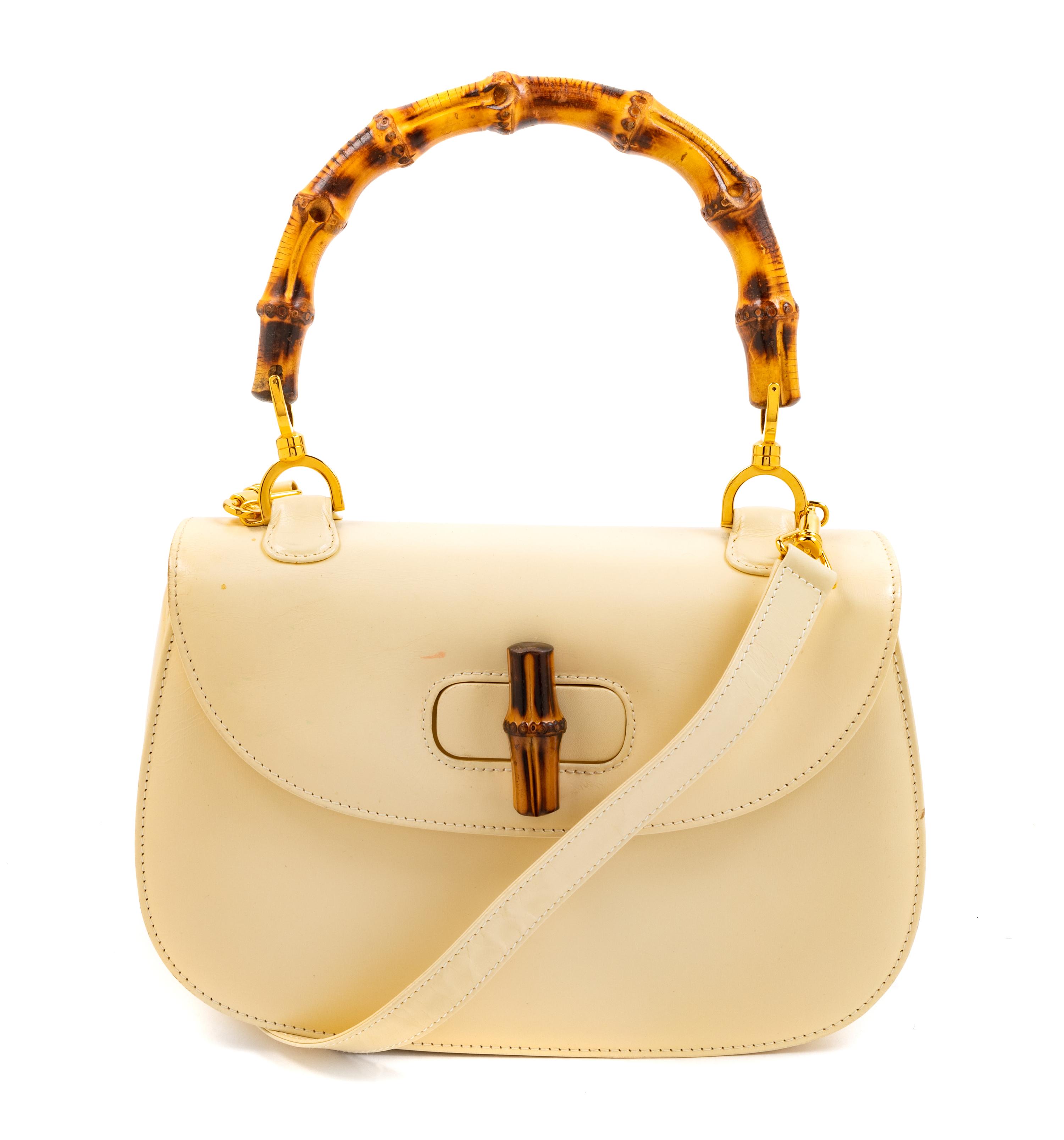 Gucci Cream Handbag, 1990s