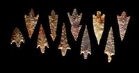 101 Neolithic Flint Points