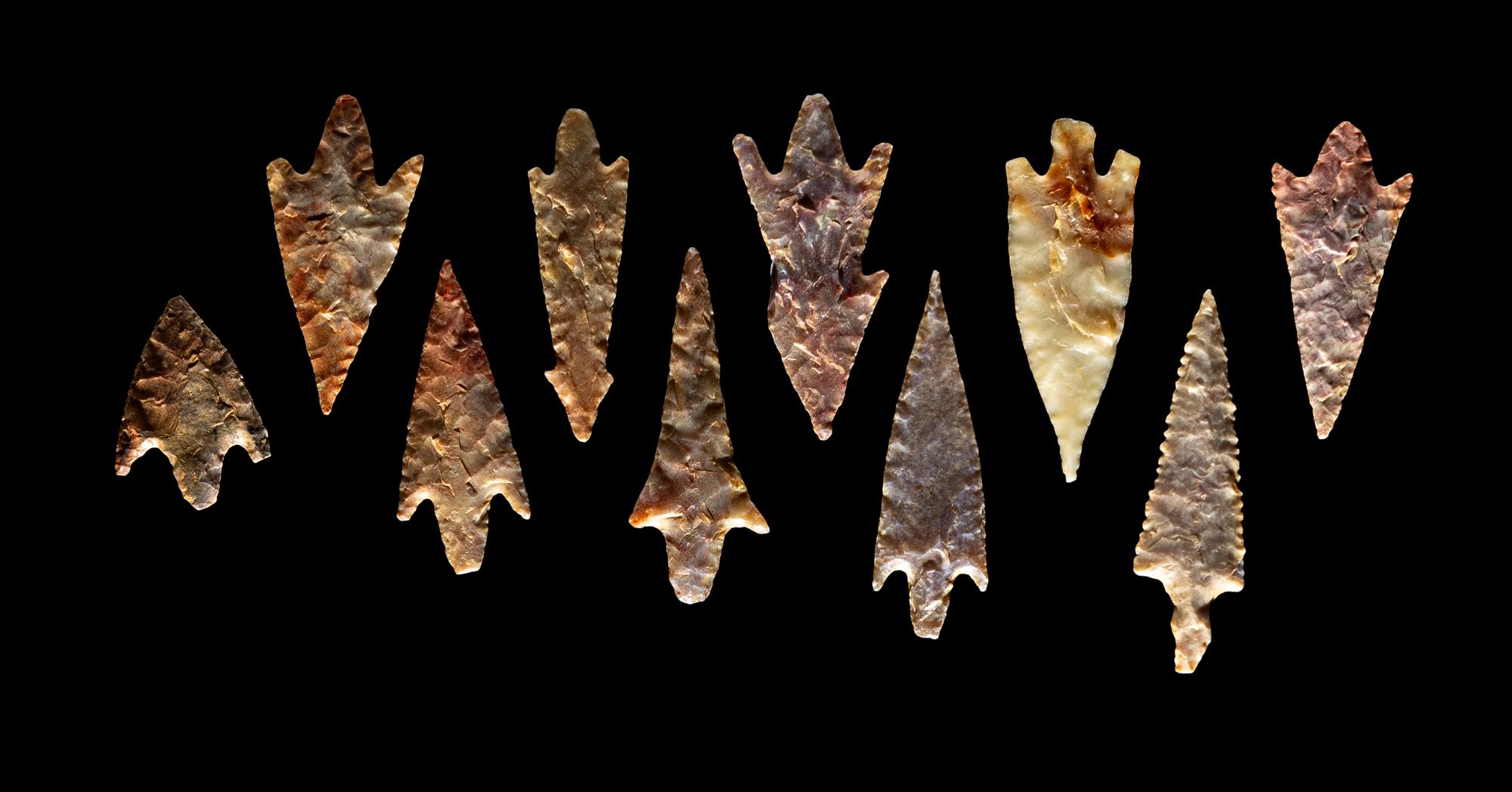 101 Neolithic Flint Points