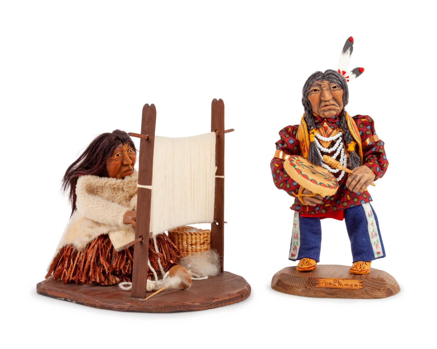 Carved Wood Figures