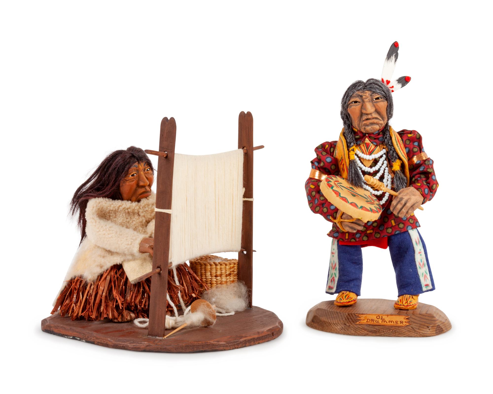 Carved Wood Figures