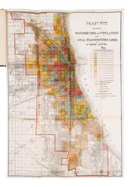[CHICAGO]. ARNOLD, Bion J. (1861-1942). Cover title: Maps on the Chicago Transportation Problem . Chicago: n.p., 1902.