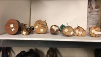 Collection of Hopi Katsinas, Including Nuvak'chin Mana by Wilmer Kaye