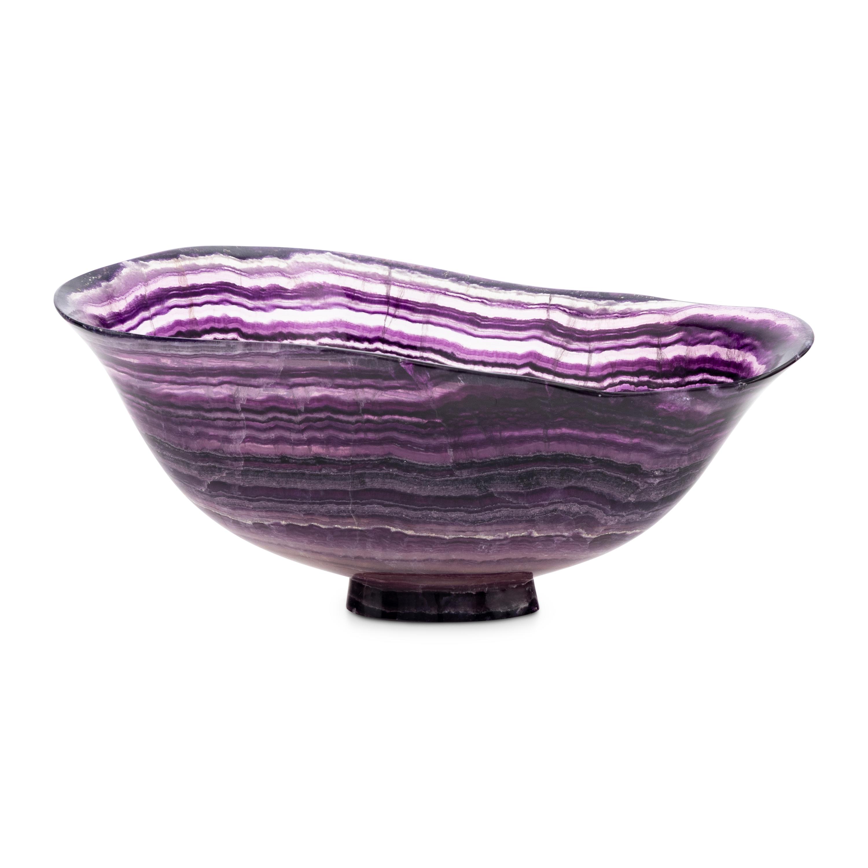 A Purple Fluorite Bowl
