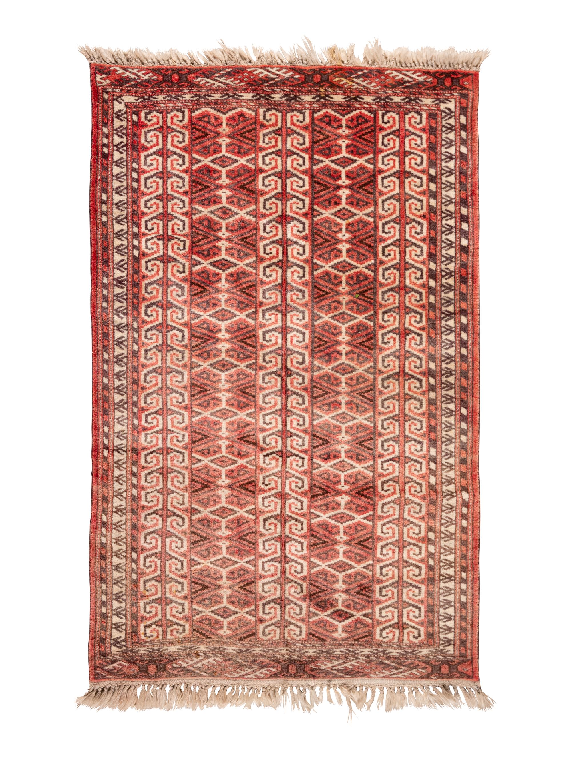 A Turkoman Wool Rug