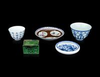 Five Chinese Porcelain Wares