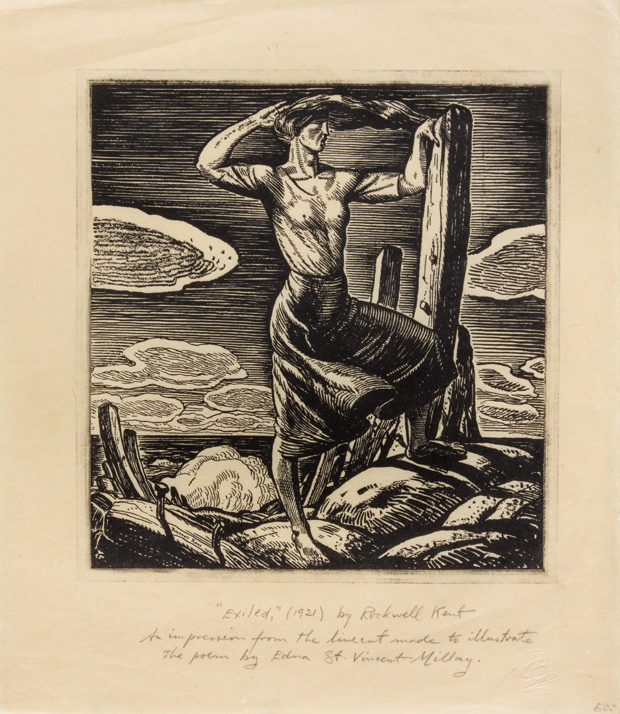 Rockwell Kent, (American, 1882-1971), a large collection of prints and ephemera pertaining to Rockwell Kent including a number of print
