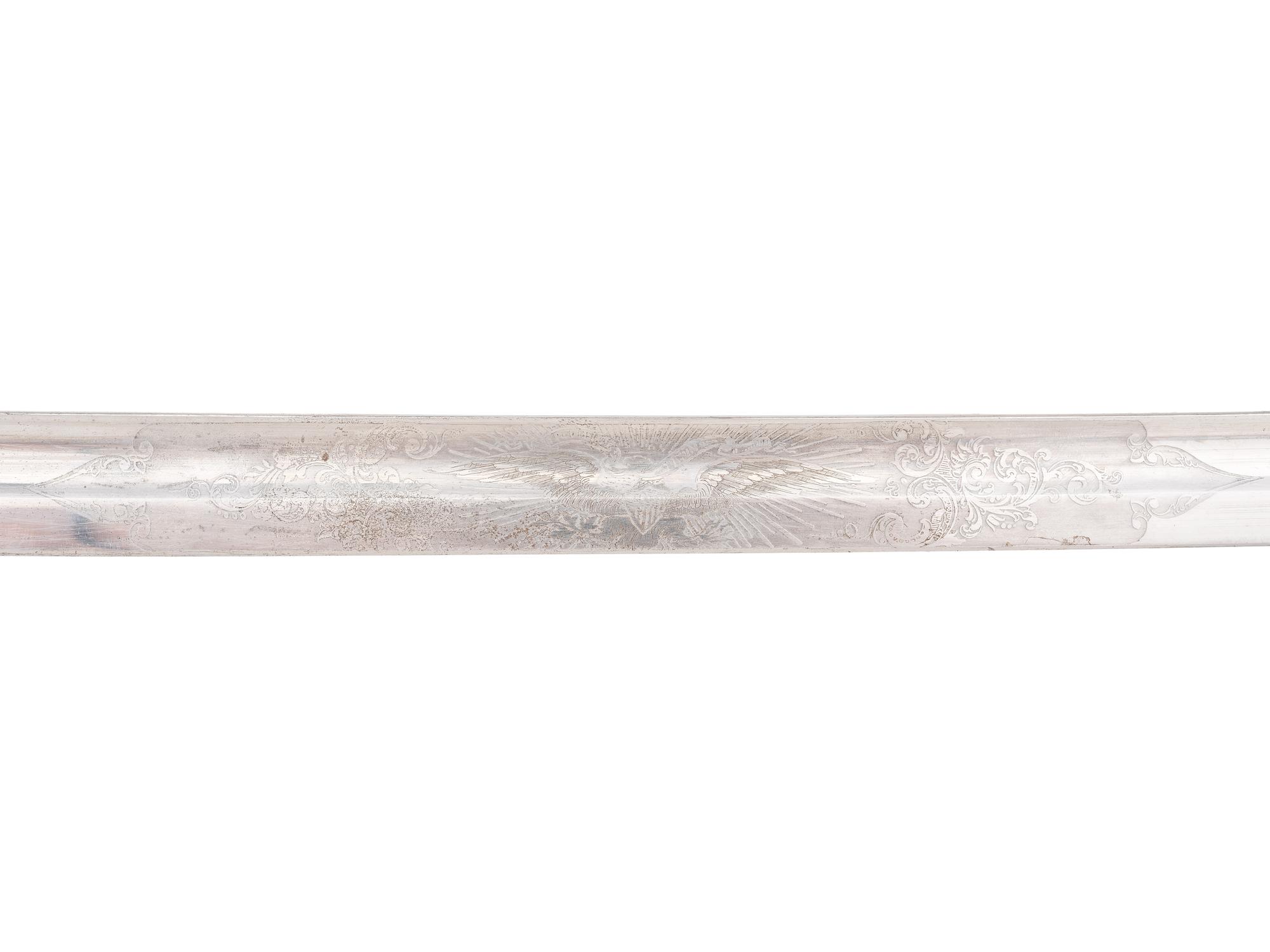 [CIVIL WAR]. Model 1850 non-regulation Union Field and Staff sword. Manufactured by Horstmann & Sons, Philadelphia.