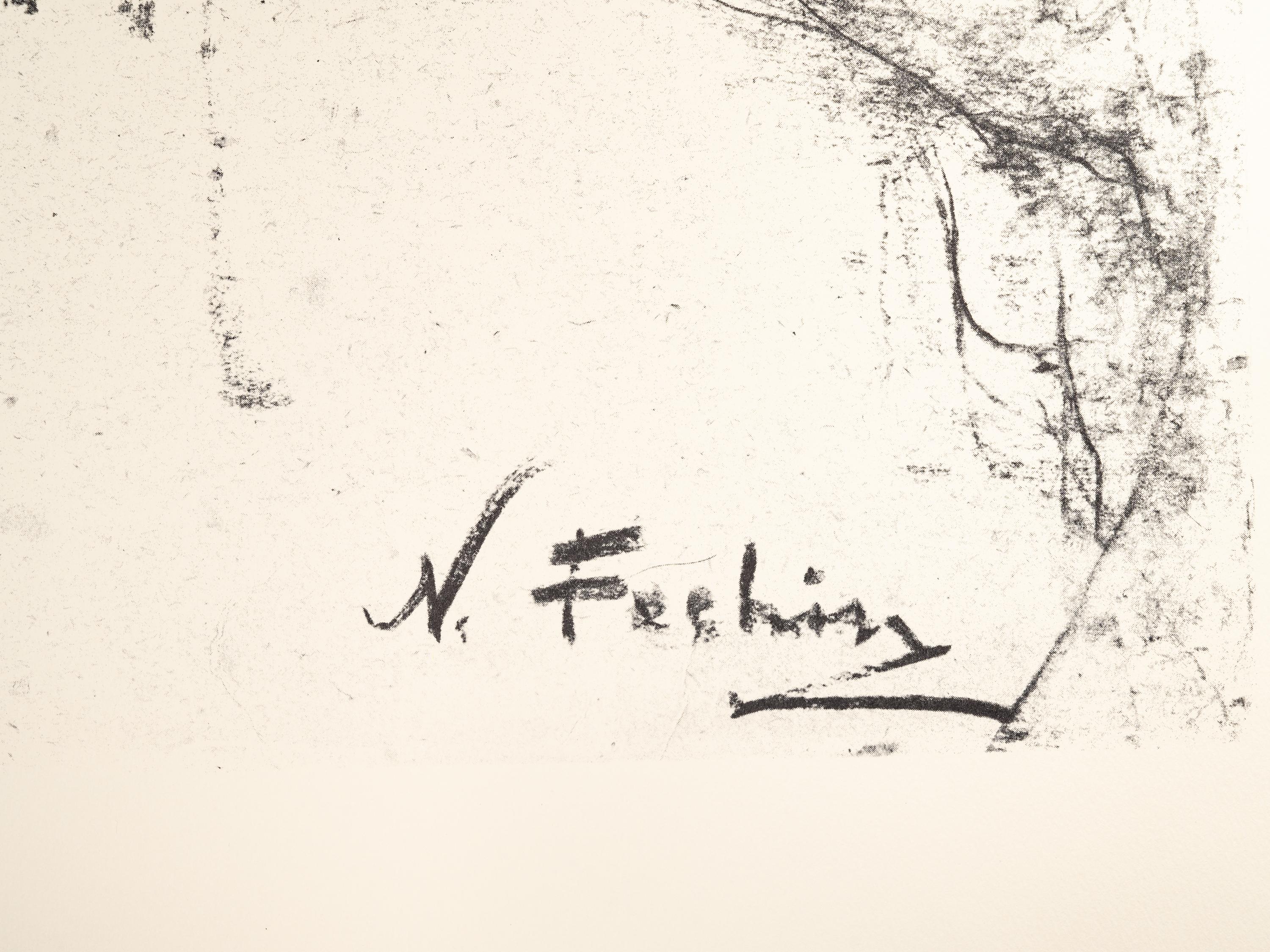 The Charcoal Drawings of Nicolai Fechin (16 prints in their original portfolio)