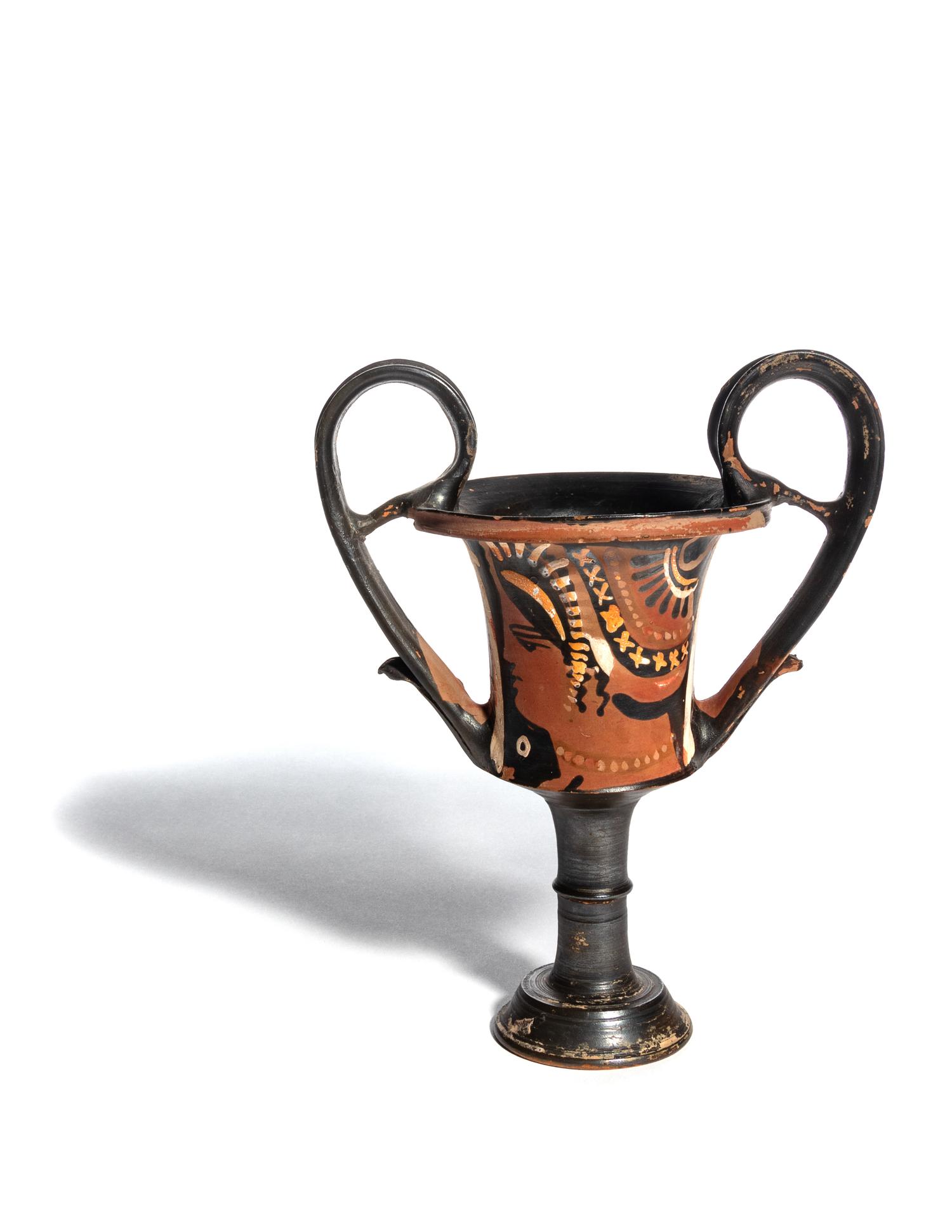 An Apulian Red-Figured Kantharos