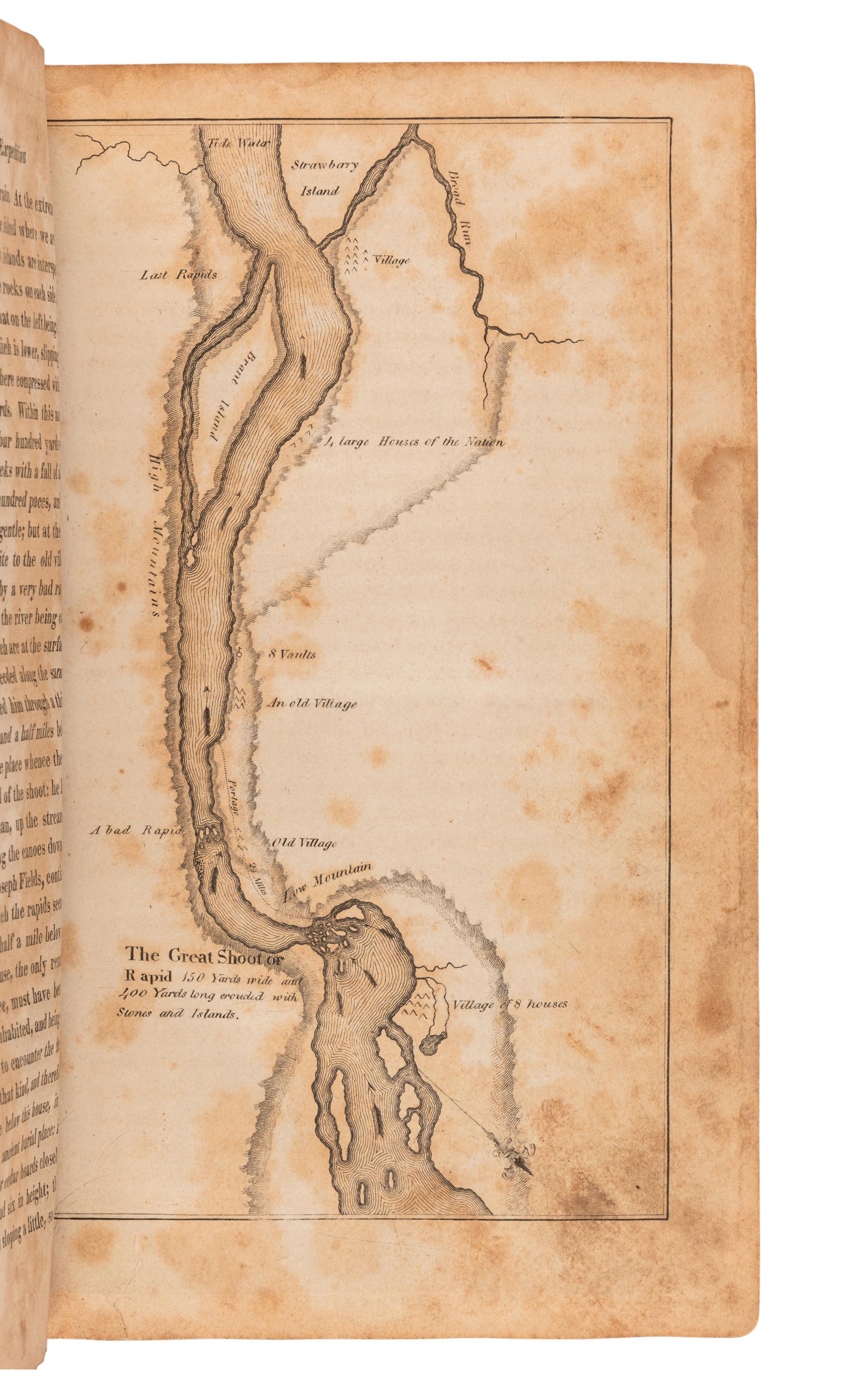 LEWIS, Meriwether (1774-1809). CLARK, William (1770-1838). History of the Expedition... Philadelphia: Bradford and Inskeep, 1814.