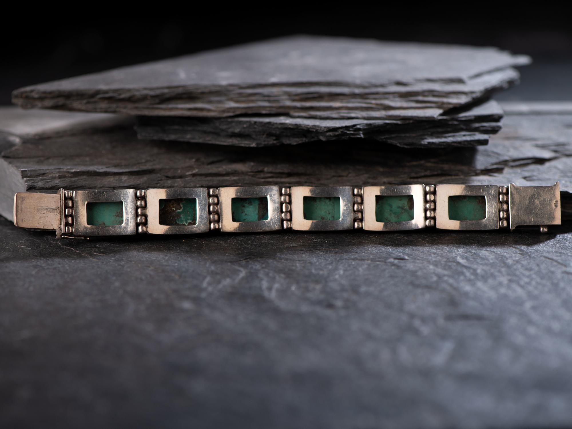 Navajo Silver and Turquoise Bracelets, PLUS