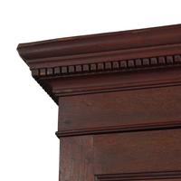A Chippendale Carved Walnut Bookcase
