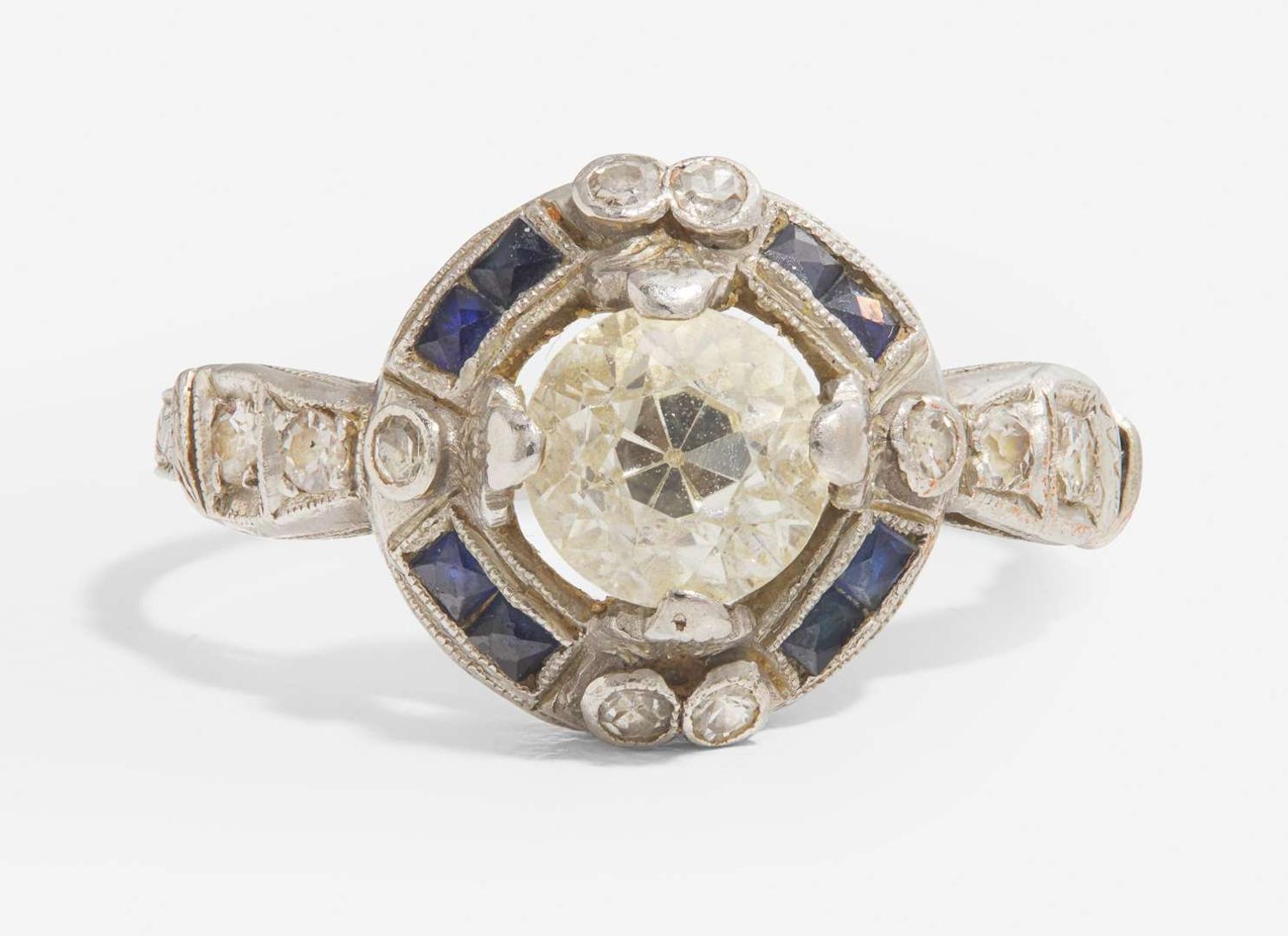 An Art Deco Diamond Ring
