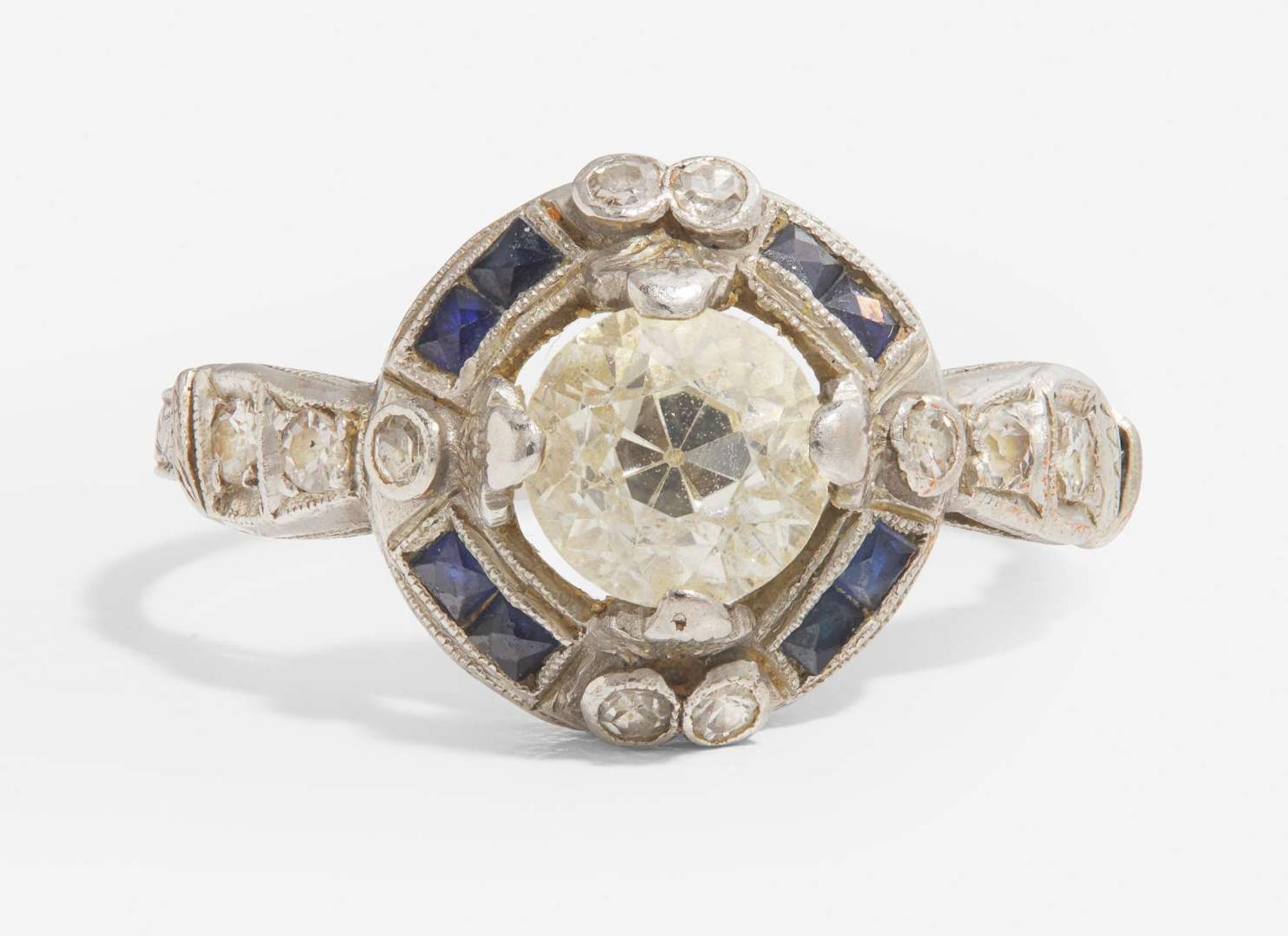 An Art Deco Diamond Ring