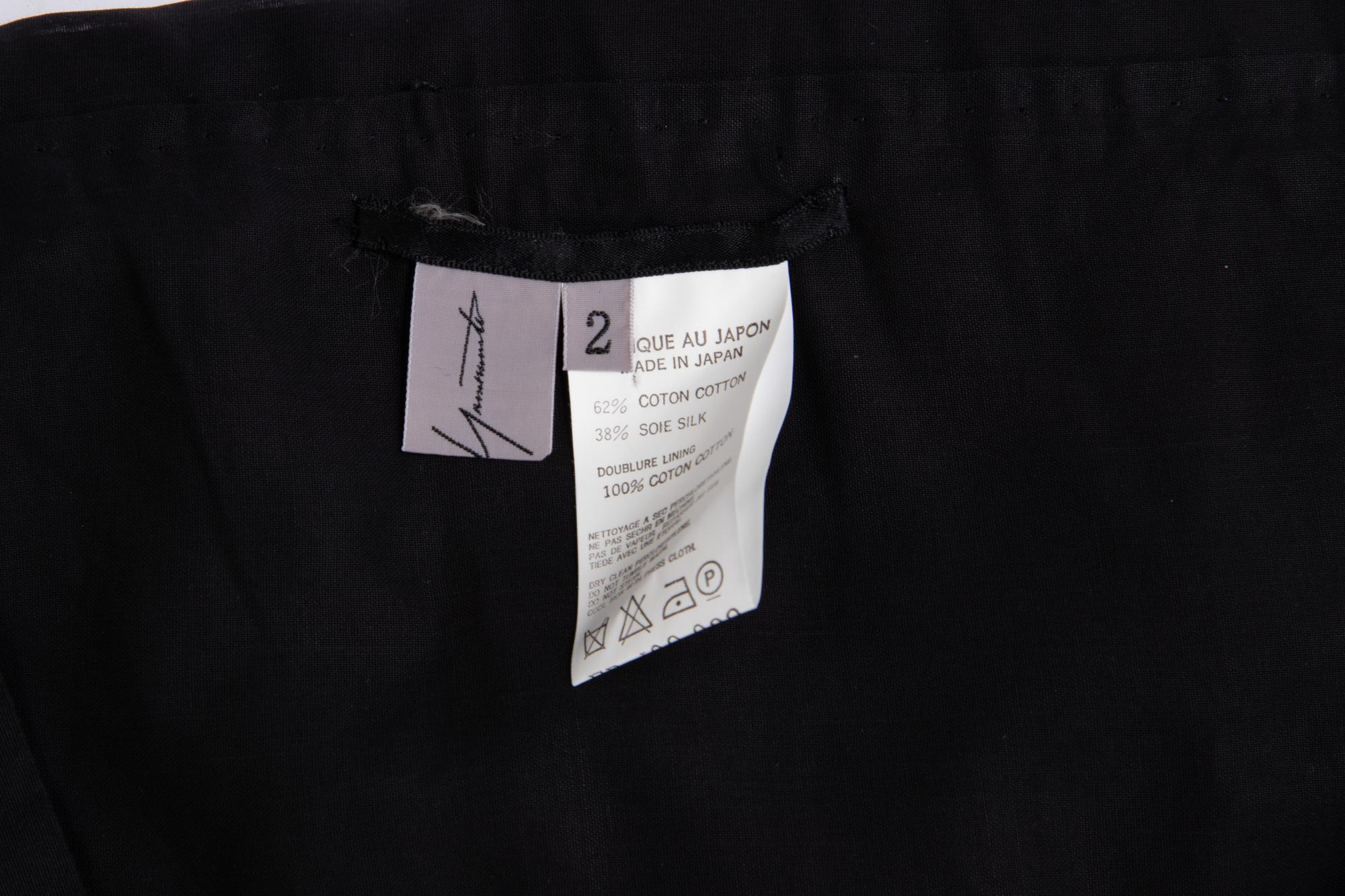 Yohji Yamamoto Black Wrap, 1990s