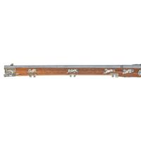 Contemporary Flintlock Musket with Folkloric Hunting Motifs