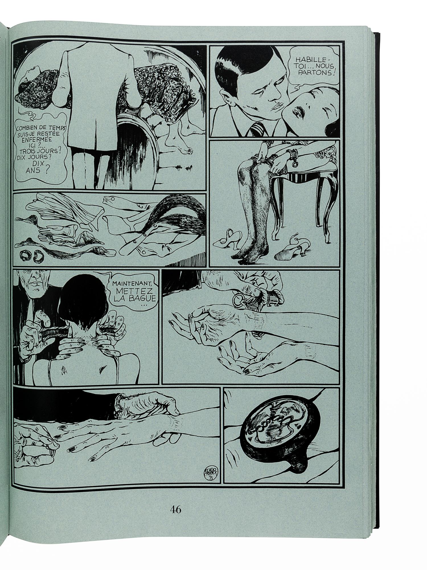 CREPAX, Guido (1933-2003), illustrator. -- [REAGE, Pauline (1907-1998)]. L’Historie d’O de Guido Crepax. Milan: Franco Maria Ricci, 1975.