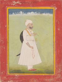 Four Indian Miniature Portraits — 印度細密畫一組四幅
