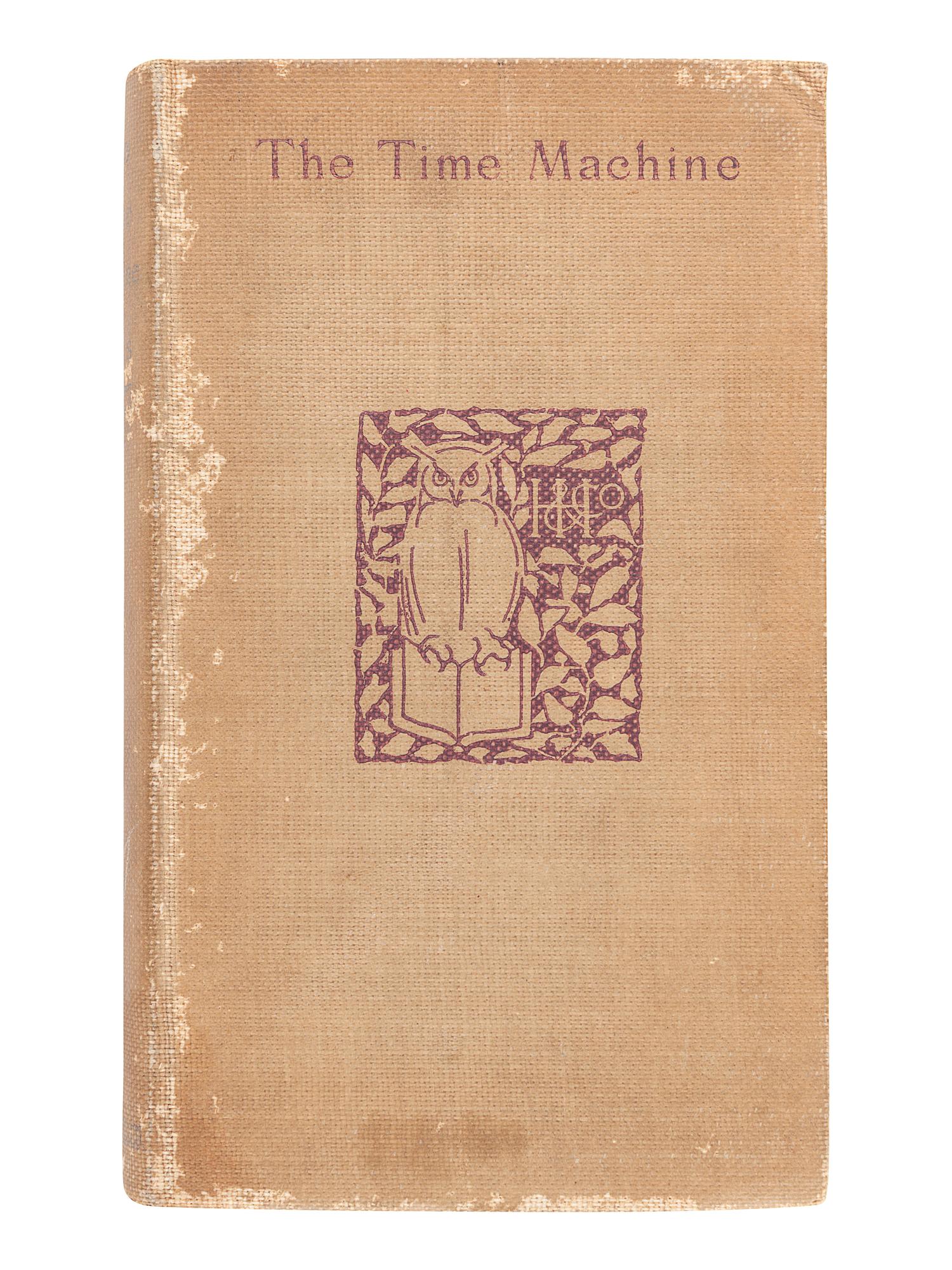 WELLS, H.G. The Time Machine, an Invention. New York: Henry Holt, 1895.