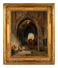 Renaissance Scene with Monks