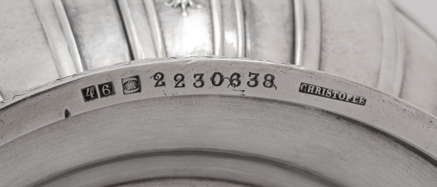 A Christofle Silver-Plate Champagne Bucket from the Hôtel de Crillon, Paris