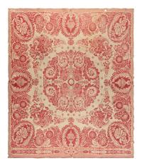 Two Cotton and Wool Jacquard coverlets