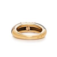VAN CLEEF & ARPELS, YELLOW GOLD, DIAMOND AND TIGER'S EYE 'PHILIPPINE' RING