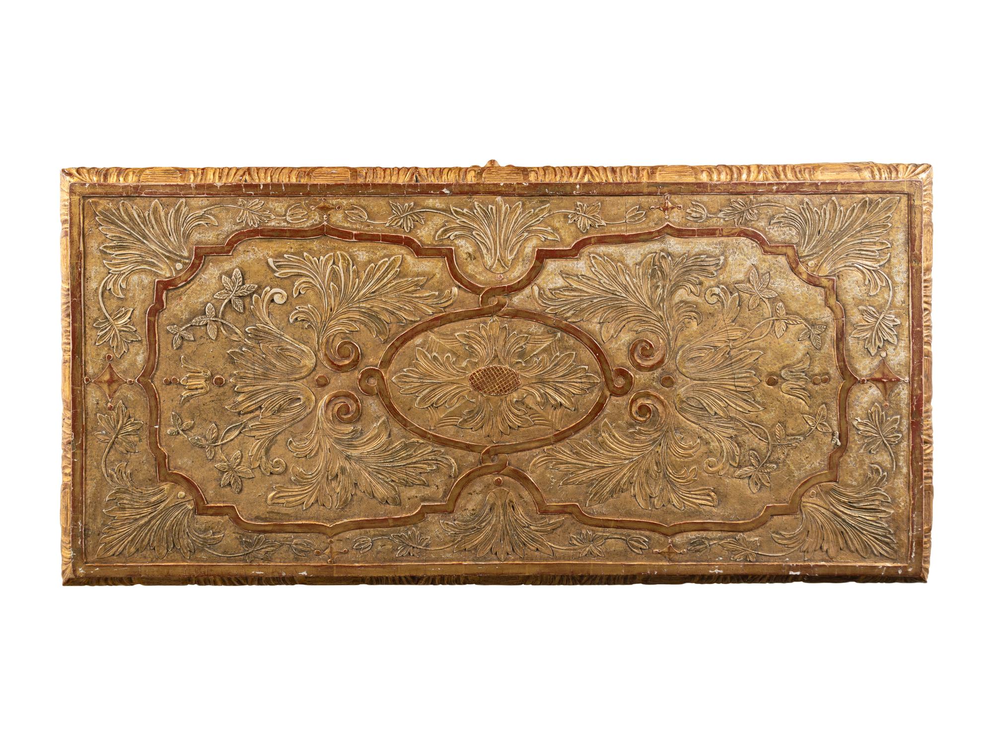 A Pair of George I Style Gilt-Gesso Tables