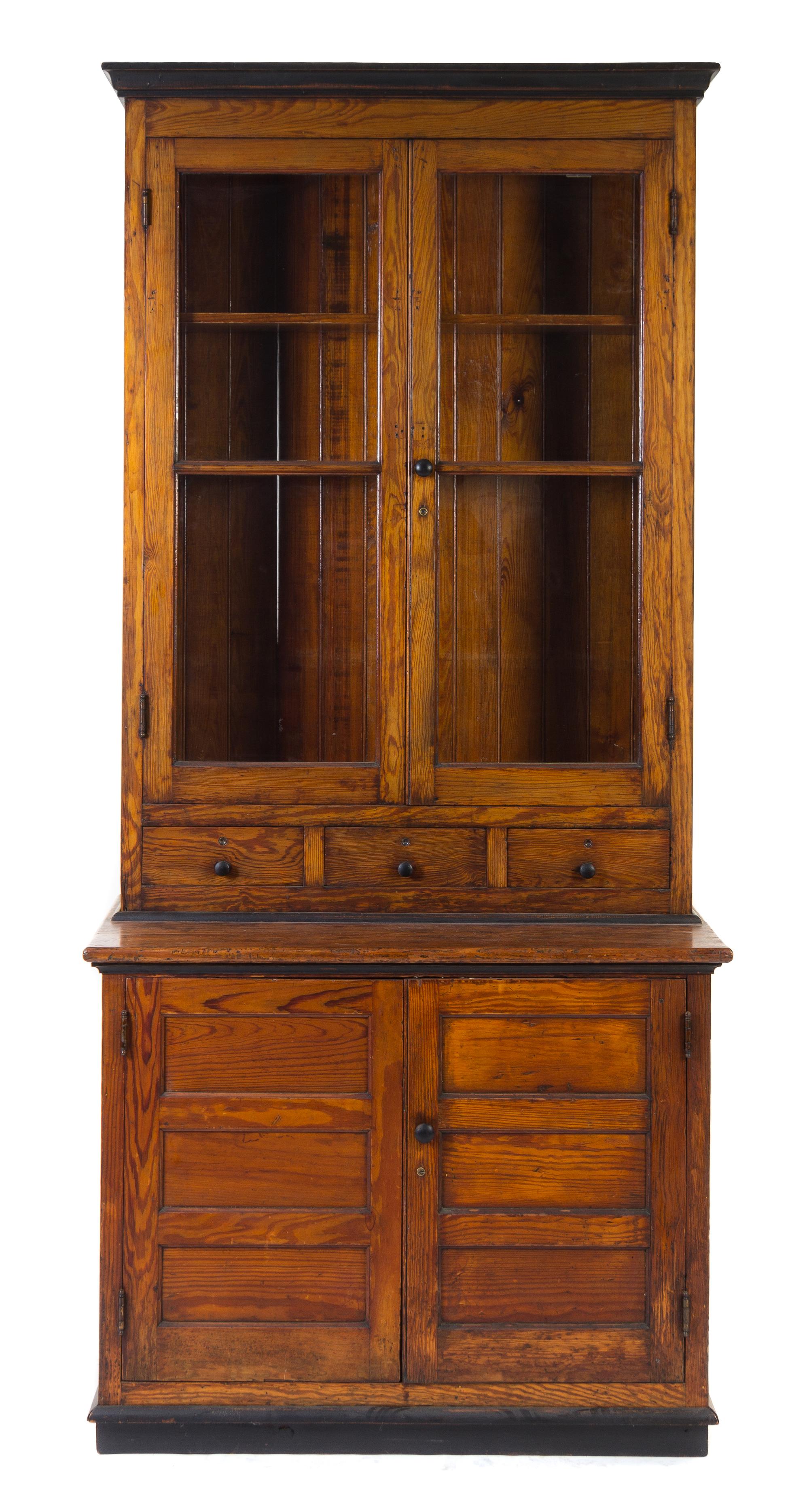 An American Oak Bookcase Height 90 x width 41 x depth 21 1/2 inches. — EARLY 20TH CENTURY, CHICAGO