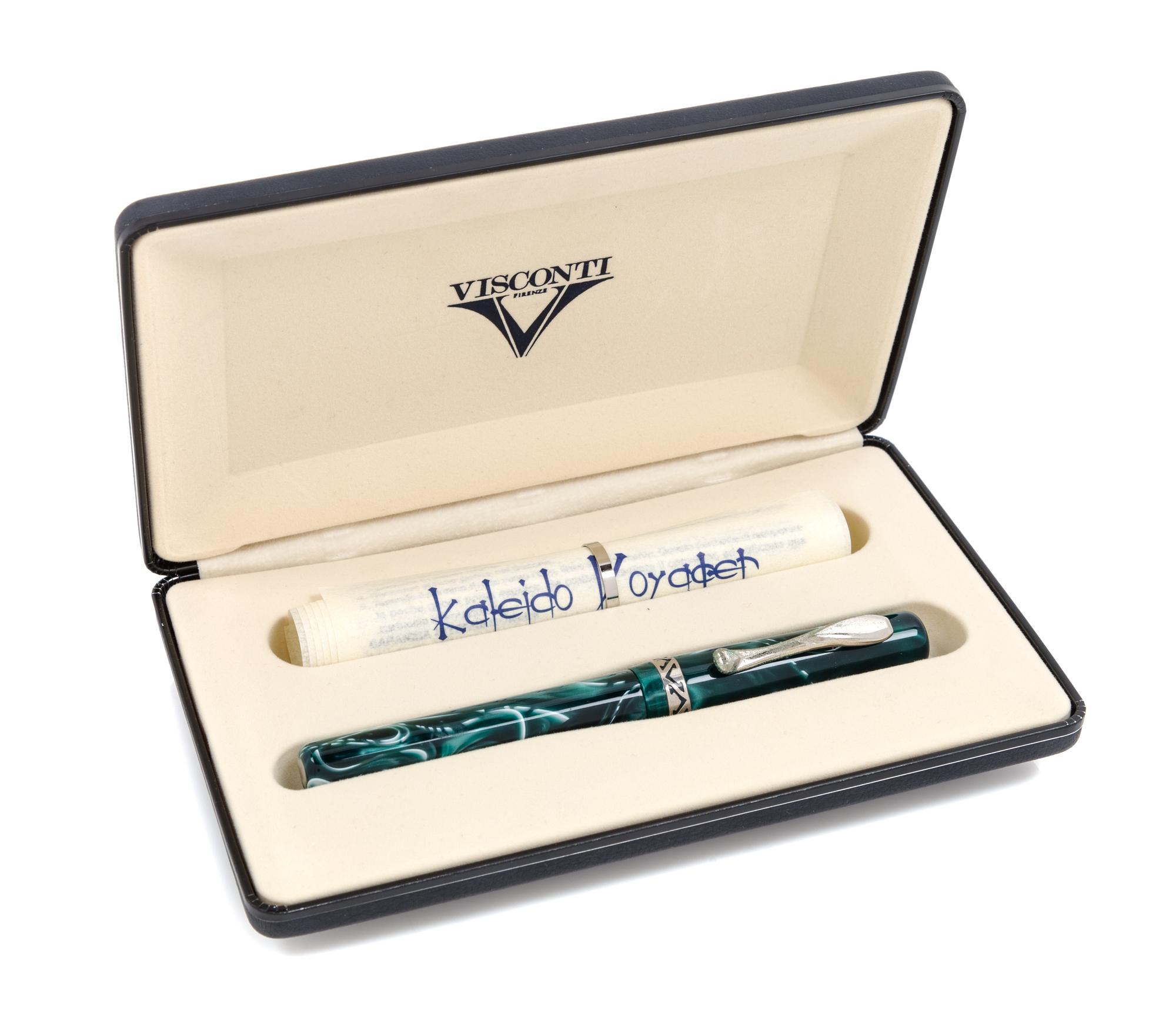 A Visconti Voyager: Kaleido Special Edition Fountain Pen