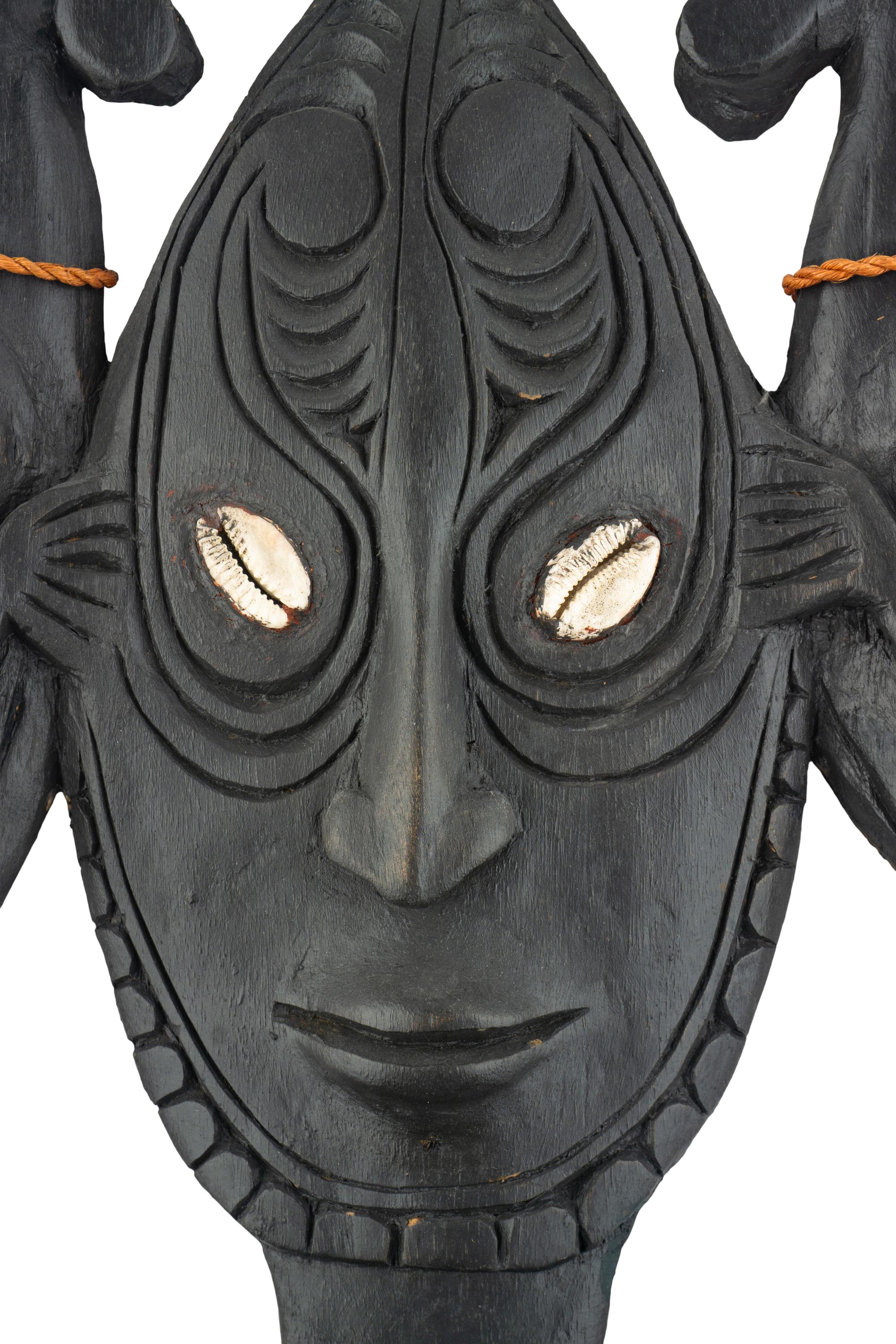 An Oceanic Carving
