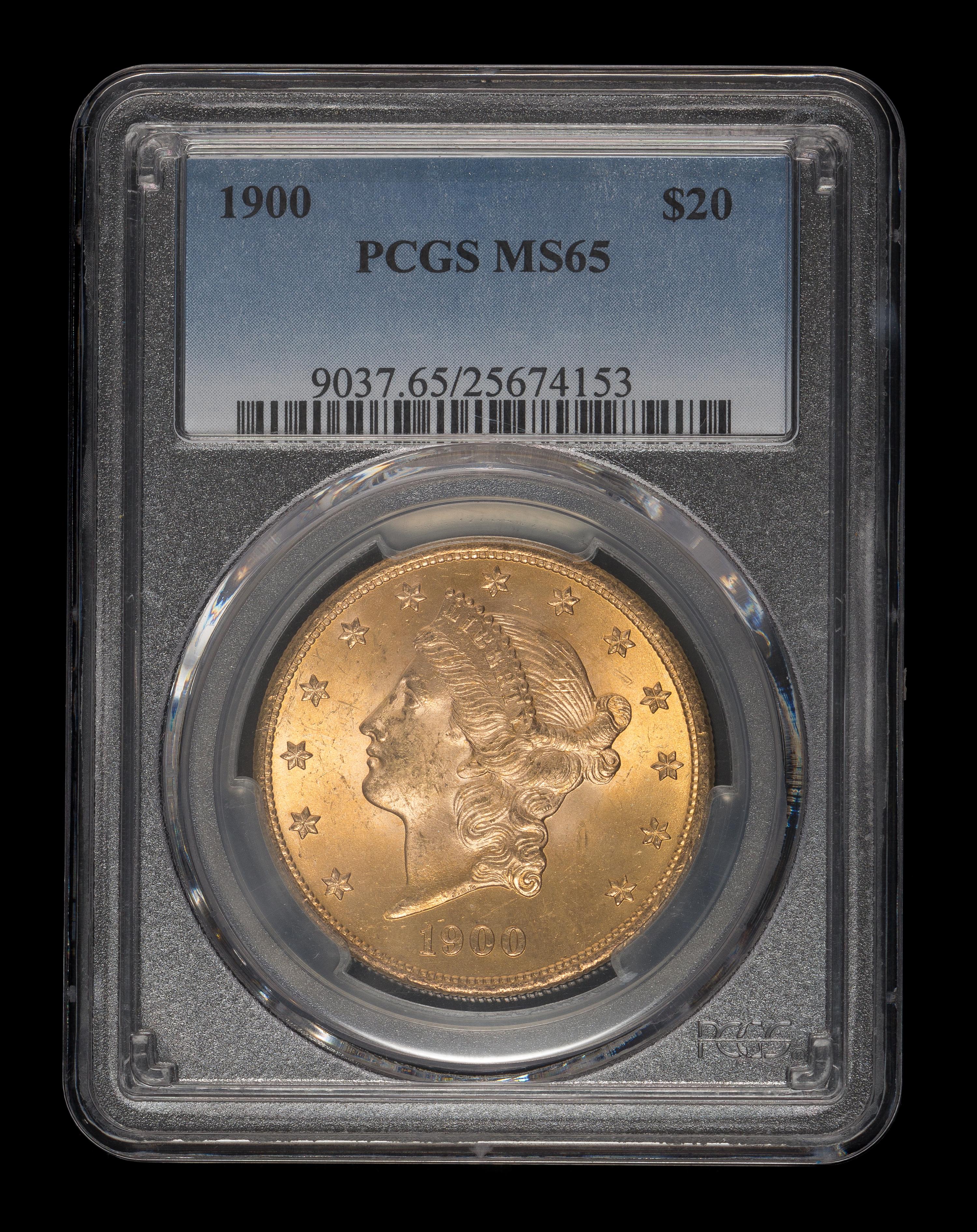 A United States 1900 Liberty Head $20 Gold Coin