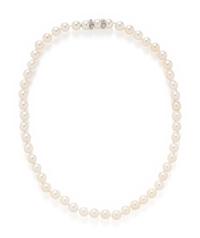 COLLECTION OF CONVERTIBLE CULTURED PEARL AND DIAMOND NECKLACES