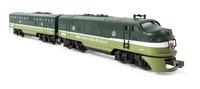 A Polychrome HO-Gauge Northern Pacific: Main Street of the North West Two-Car Diesel Locomotive