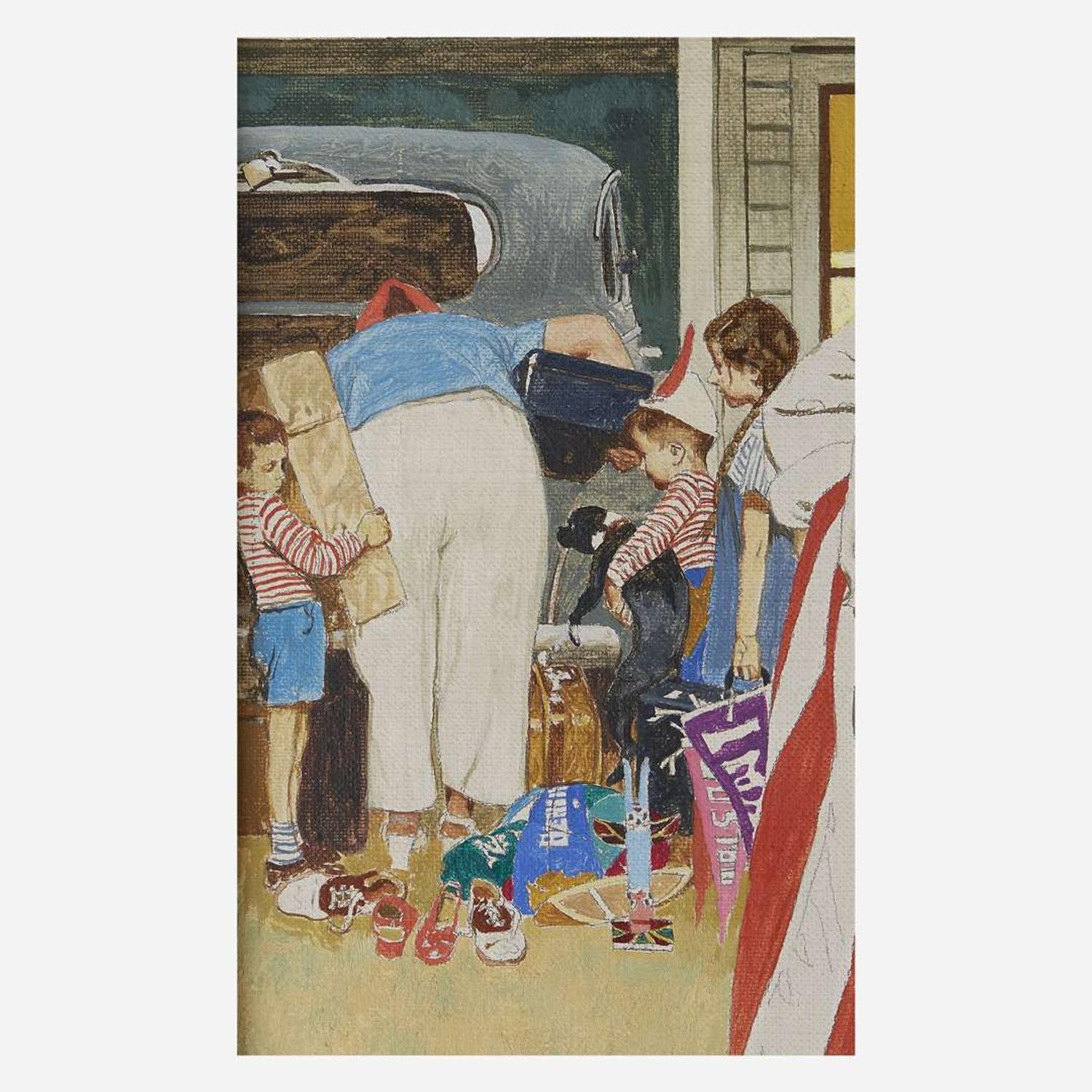 Norman Rockwell (American, 1894–1978) Piney Rest Motel (Cozy Rest Motel)