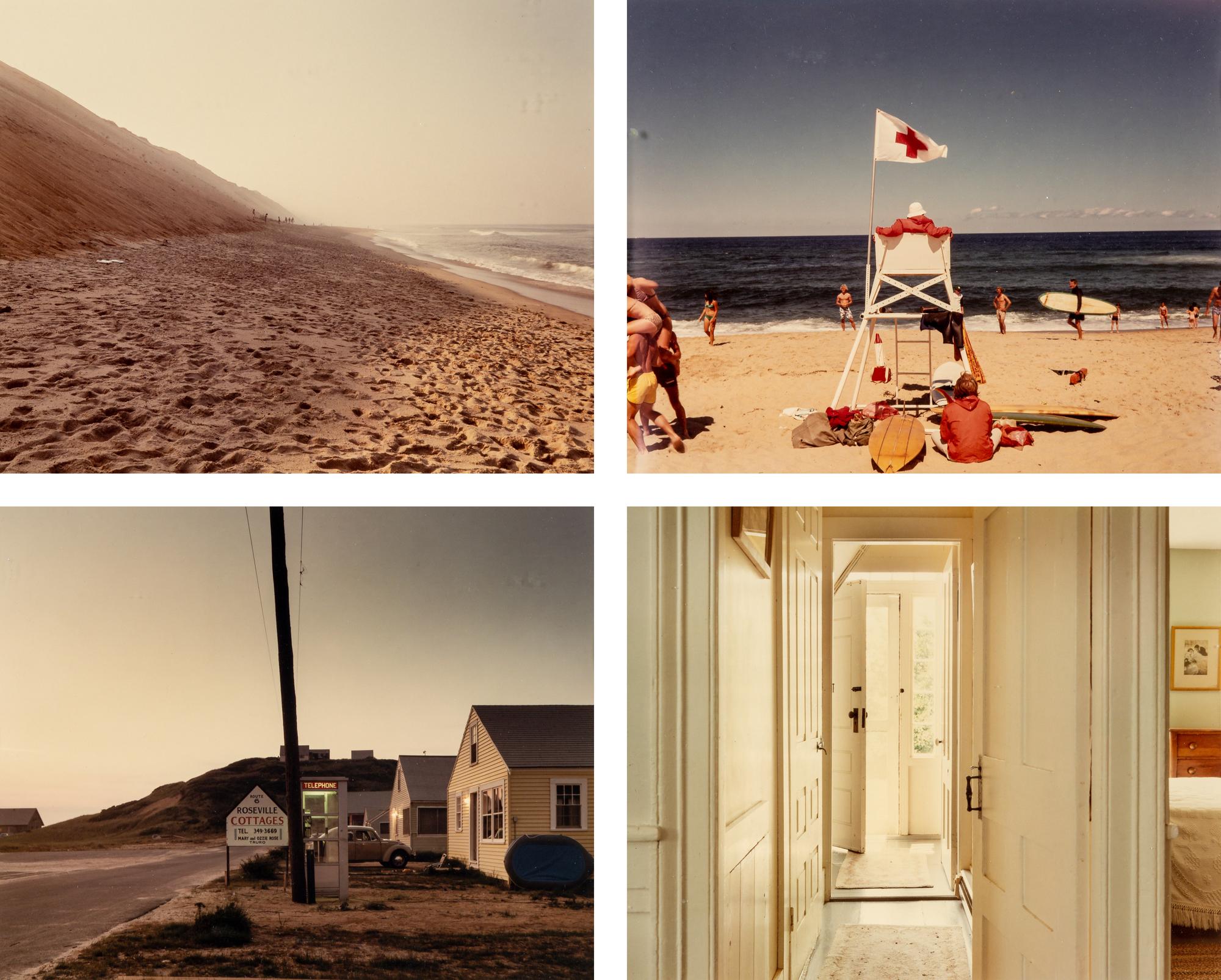 Longnook Beach, Truro; Ballston Beach, Truro; Roseville Cottages, Truro; Hartwig House, Truro (a group of four works), 1976