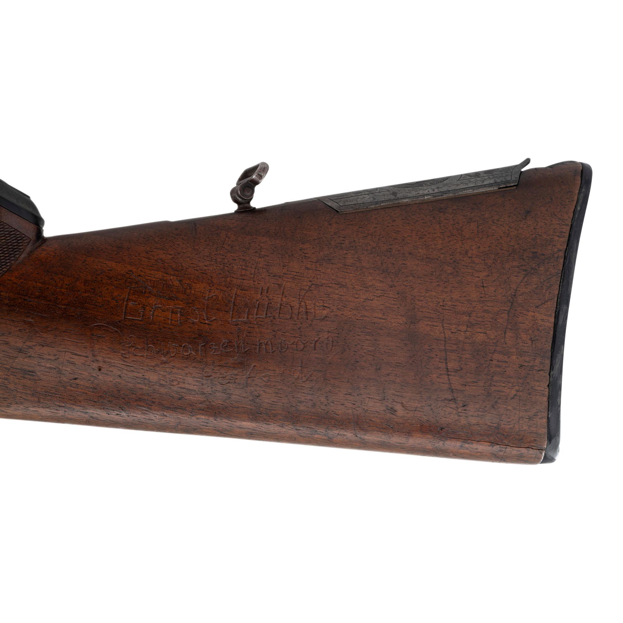 ** 20th Century German Drilling Gun by Emil V. Nordheim (1859-1938)