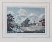 Four English Hand-colored Engravings Impression: 6 1/2 x 9 5/8 inches. — after William Angus (1752-1821)