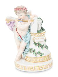 Four Meissen Porcelain Figurines