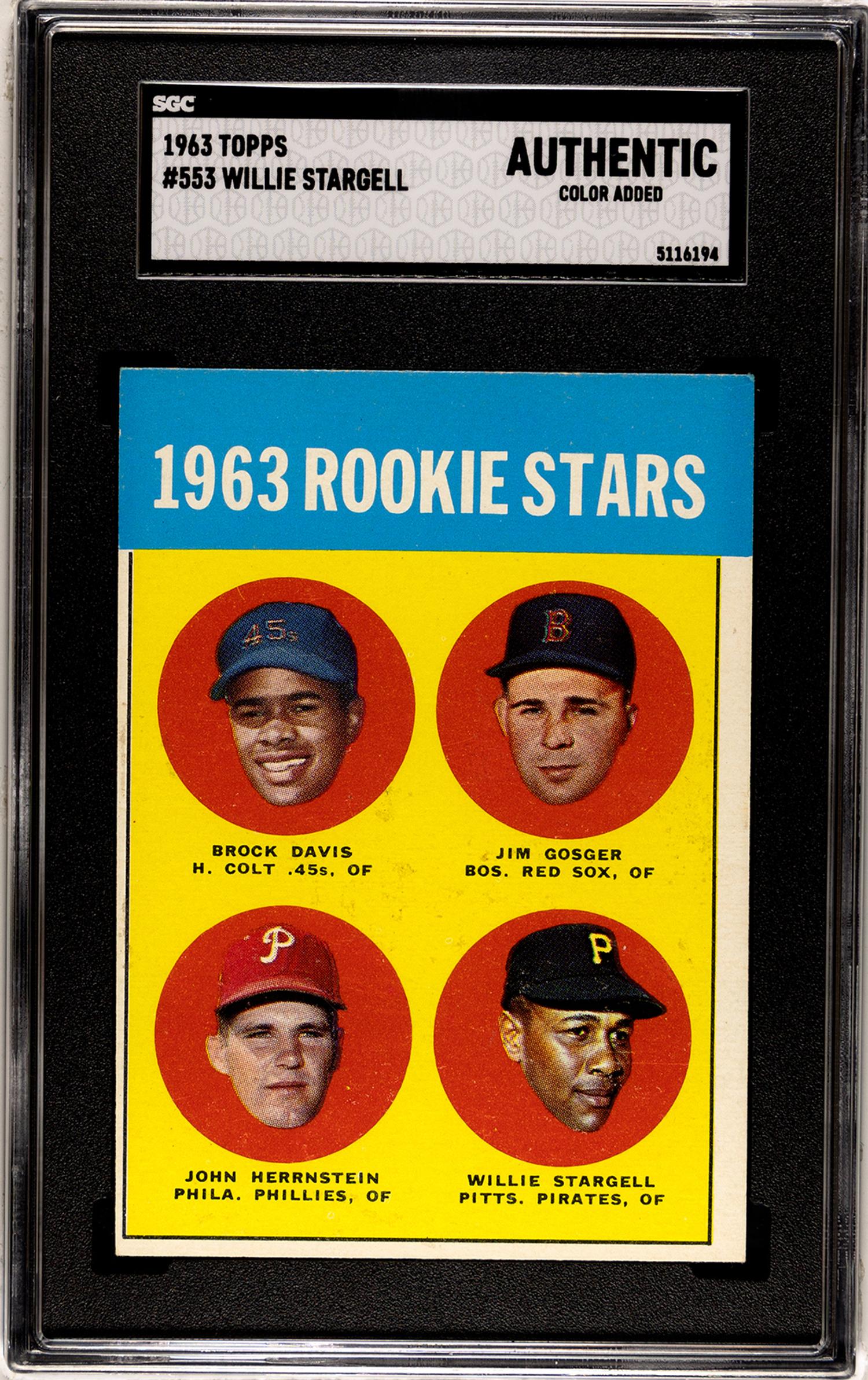 A Partial Set of 1963 Topps Baseball Cards (457/576)