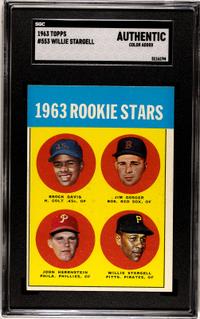 A Partial Set of 1963 Topps Baseball Cards (457/576)