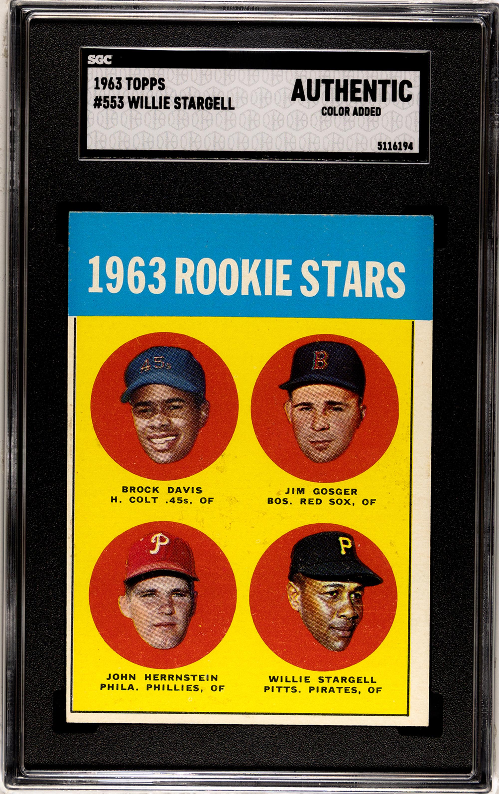 A Partial Set of 1963 Topps Baseball Cards (457/576)