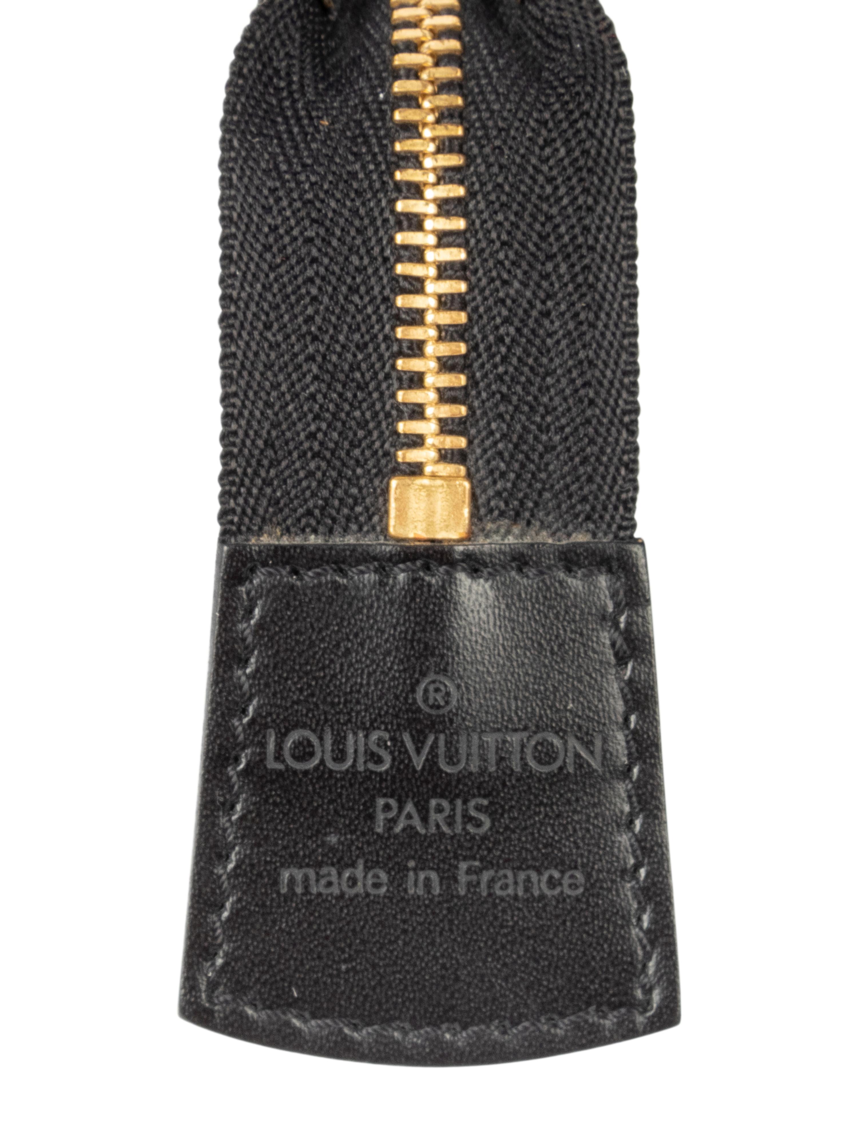 Louis Vuitton Blue Epi Saint Jacques and Black Wallet