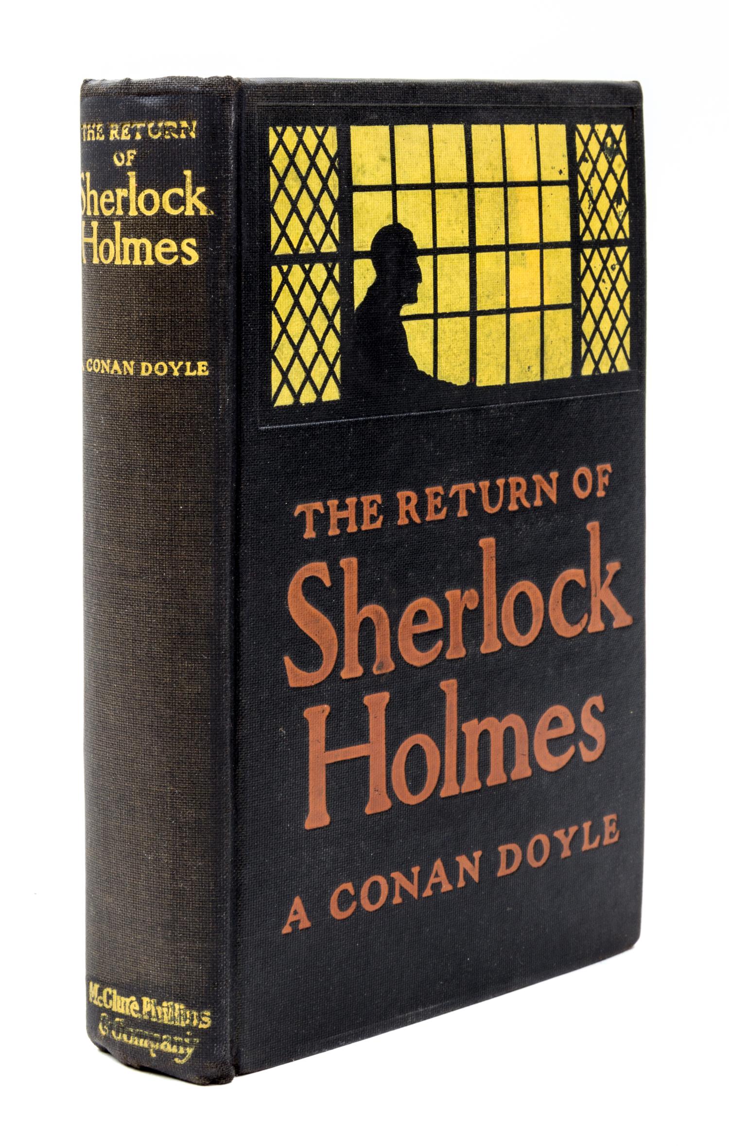 DOYLE, ARTHUR CONAN, SIR. The Return of Sherlock Holmes. NY, 1905. First American edition.