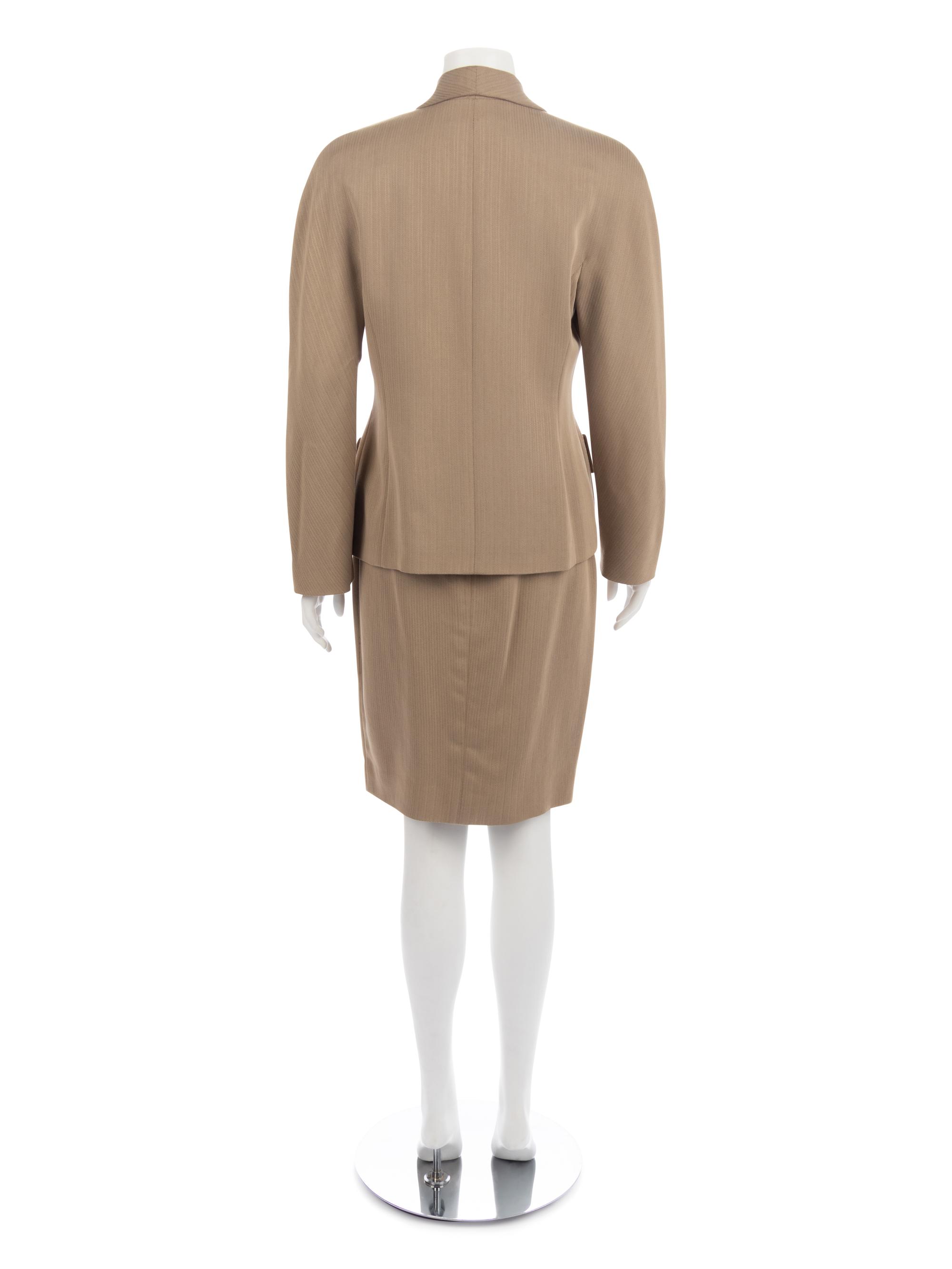 Two Gianfranco Ferré Skirt Suits, 1980-90s