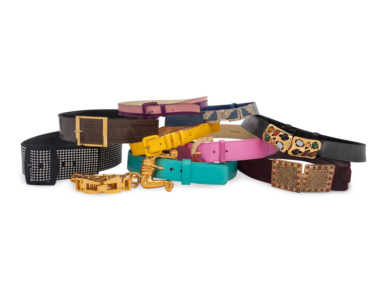 Ten Designer Belts