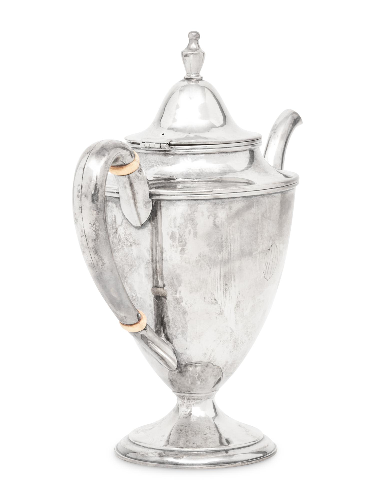 An American Arts and Crafts Silver Coffee Pot